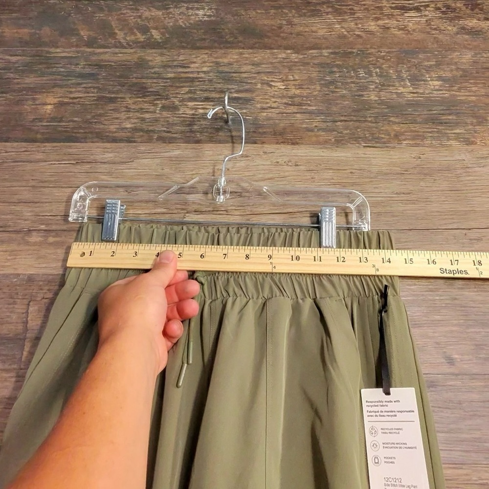 Mondetta Dusty Olive Green Side Stitch Wide Leg with Relaxed Fit - Picture 11 of 13